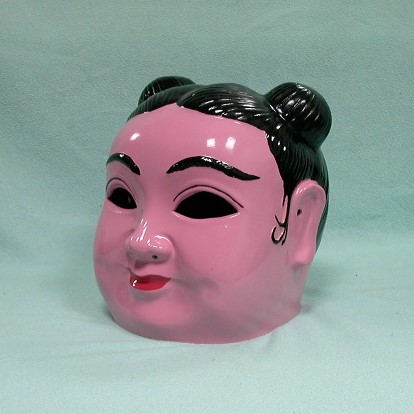 女娃頭面具